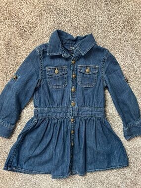 Polo by Ralph Lauren Dark Blue Denim Shirt Jacket